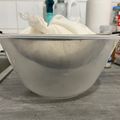 Liam's cooksnap of when they made Labneh - Lebanese Creamy Cheese لبنة.