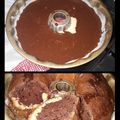 El cooksnap de Elizabeth Arias cuando hizo Torta marmolada.