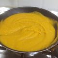 El cooksnap de Macarena Diez cuando hizo Fideos con crema de zapallo.