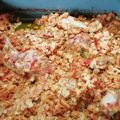 Cooksnap από Κωνσταντίνος στη συνταγή Κοκκινιστό κοτόπουλο με χυλοπιτάκι στον φούρνο