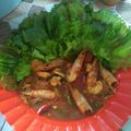 Cooksnap dari Dewiie Riyanto untuk resep Udang saus padang pedas endess