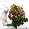 รูป Cooksnap ของ SU Can Cook เมื่อเขาทำ ข้าวผัดสไตล์เสฉวนกับหมูทอด