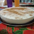 El cooksnap de Cosita Brishante cuando hizo Cheesecake de coco.