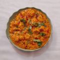 Harsha Solanki का कुकस्नैप जब उन्होंने गट्टे की सूखी सब्जी (Gatte ki sukhi sabji recipe in hindi) बनाया था।