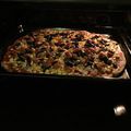 El cooksnap de Dennisse Basoalto cuando hizo Pizza casera.