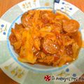 Cooksnap από Maria-Kiki στη συνταγή Θρακιώτικη λαχανιά με λουκάνικο χωριάτικο