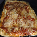 El cooksnap de Patri Alaniz cuando hizo Lasagna de carne.