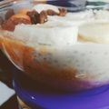 El cooksnap de Shirley cuando hizo Pudín de Chía y Aguaymanto.