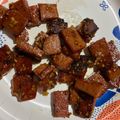 dokushu55's cooksnap of when they made Sweet, spicy, and sticky spam.
