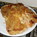 El cooksnap de Trinidad Calatayud cuando hizo Cachopo Asturiano.