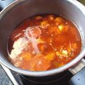 El cooksnap de Celia cuando hizo Lentejas de verduras y chorizo.