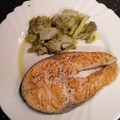 El cooksnap de Marta Jiménez-Bravo cuando hizo Salmón 🐟 y patatas a lo pobre.
