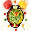 Cooksnap Ketki Dave semasa beliau membuat Kerabu buah kedondong.