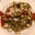 Cooksnap από Λωρένα Καρά στη συνταγή Ταλιατέλες με τοματίνια, βασιλικό και μοτσαρέλα