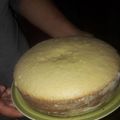 El cooksnap de Malvina Becerra cuando hizo Bizcochuelo fácil en olla essen.