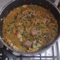 El cooksnap de Analía Laime cuando hizo Carne a la olla (mendocina).