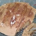 El cooksnap de Mariana Majo Salguero cuando hizo Wafle saludable de avena, coco, almendras y pera invertida!!!.
