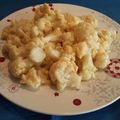 El cooksnap de Disfruta cocinando con Fernando cuando hizo Coliflor al ajillo con huevo.