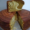Cooksnap dari Vivin Sugiana~LOVIS CAKE untuk resep Kue zebra putih telur