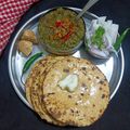 Rupa Tiwari का कुकस्नैप जब उन्होंने सरसों का साग मक्के की रोटी बनाया था।
