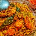Cooksnap dari Hilda Dawood untuk resep Nasi Kacang ijo + Udang ala Kuwait (Mamous al Rubyan)