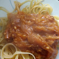 El cooksnap de Monica Riffo cuando hizo Tallarines con salsa de cebollas caramelizadas y mozzarella.