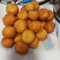 Katalin Bánkúti Cooksnap-ja, amikor elkészítette a(z) Sajtgolyók receptet.