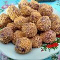 Cooksnap dari Ummu Husein untuk resep Purple sweet potato cheese balls