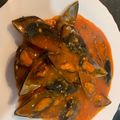 El cooksnap de Jennifer Carcedo del Olmo cuando hizo 🧡Mejillones en salsa de tomate y vino🧡.