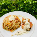 Cooksnap của Dy Dy khi họ làm theo món Ăn dặm: risotto cá hồi