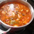 El cooksnap de Tonio Lopez cuando hizo Marmitako de bonito (cogote o ventresca).