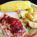 Emily Shawkat's cooksnap of when they made Orange honey-mustard Salmon.