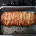 Mónika Erdős Cooksnap-ja, amikor elkészítette a(z) Baconös-sajtos csirkemell őzgerinc formában receptet.