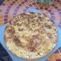 El cooksnap de Gabriela liñares cuando hizo Tarta de manzanas con crumble de nueces Sin manteca.