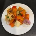 Kiran Chotaliya's cooksnap of when they made પનીર વેજ સ્ટર ફ્રાય (Paneer Veg Stir Fry Recipe In Gujarati).