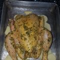El cooksnap de raquel cuando hizo Pollo asado al horno dorado crujiente al limón.