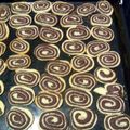 El cooksnap de Patricia Ortiz cuando hizo Galletas con espirales de Nesquik.