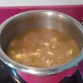 El cooksnap de Isabel cuando hizo Guisado de carne con patatas.