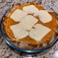 El cooksnap de mery pass cuando hizo Tarta de zapallo y cebolla.
