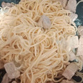 El cooksnap de Ari Rodriguez cuando hizo Spaghetti al gorgonzola.