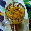 Abha Agam Singh's cooksnap of when they made Mango shake.