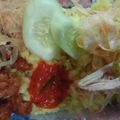 Cooksnap dari Falisha Afet Shafana untuk resep Nasi Kuning Magicom / Nasi Tumpeng Komplit Murah Mudah Istimewa