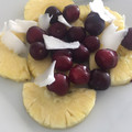 El cooksnap de Marieta cuando hizo Piña con fresas.