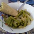 El cooksnap de Alberto Maldonado cuando hizo Ejotes a la francesa.
