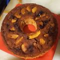 El cooksnap de Camila Brun cuando hizo Torta de manzanas c cerezas, invertida.