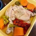 Cooksnap của Dibee khi họ làm theo món Đùi gà hầm khổ qua, thơm, ca rốt, táo tàu và kỷ tử