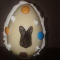 El cooksnap de Gustavo Novo cuando hizo Huevo de Pascua, cáscara óreo rellena.