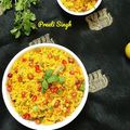 Preeti Singh का कुकस्नैप जब उन्होंने हैल्थी स्टीम पोहा(healthy steam poha recipe in hindi) बनाया था।