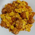 Cooksnap dari Audrey untuk resep Sosis & telur asam manis