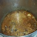 El cooksnap de Luis LeCroix cuando hizo Locro Ana Claudia.